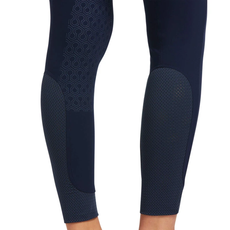 Ariat Ladies Tri Factor Knee Patch Breech - NAVY 4 Ariat Ladies Tri Factor Knee Patch Breech - NAVY - Image 4