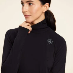 Ariat Women's Venture Long Sleeve Base Layer - BLACK 7 Ariat Women's Venture Long Sleeve Base Layer - BLACK -Ariat || Lemieux || PÉNÉLOPE Shop 10041360 01 warm