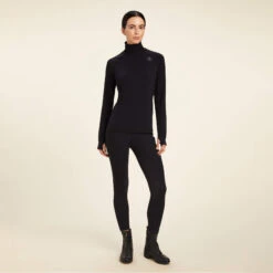 Ariat Women's Venture Long Sleeve Base Layer - BLACK 8 Ariat Women's Venture Long Sleeve Base Layer - BLACK -Ariat || Lemieux || PÉNÉLOPE Shop 10041360 full warm