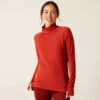 Ariat Women's Venture Long Sleeve Base Layer - RED OCHRE