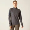Ariat Women's Facet Long Sleeve Base Layer - EBONY