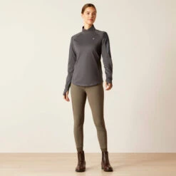 Ariat Women's Facet Long Sleeve Base Layer - EBONY 10 Ariat Women's Facet Long Sleeve Base Layer - EBONY -Ariat || Lemieux || PÉNÉLOPE Shop 10046574 full warm