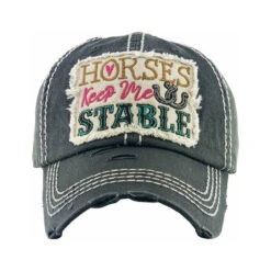 Centurion AWST "Horses Keep Me Stable" Baseball Cap