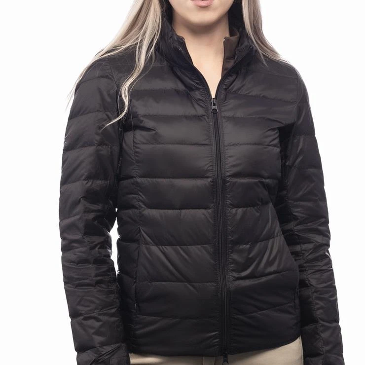 TKEQ "EZ" Packable Down Jacket - MATTE BLACK 2 TKEQ "EZ" Packable Down Jacket - MATTE BLACK - Image 2