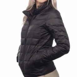 TKEQ "EZ" Packable Down Jacket - MATTE BLACK