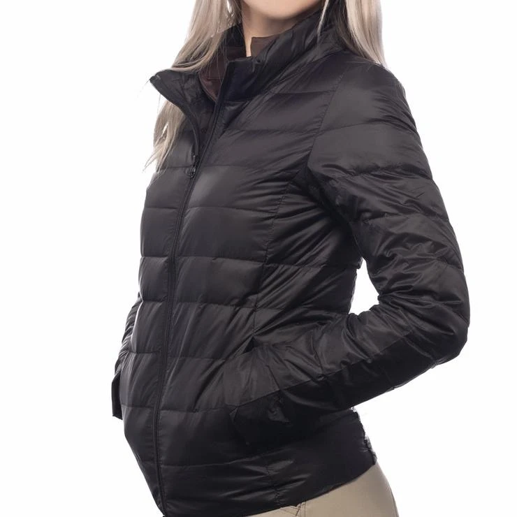 TKEQ "EZ" Packable Down Jacket - MATTE BLACK 1 TKEQ "EZ" Packable Down Jacket - MATTE BLACK