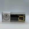 Bedford Jones Belt - Black W/ Gold Swizzle 1.5"