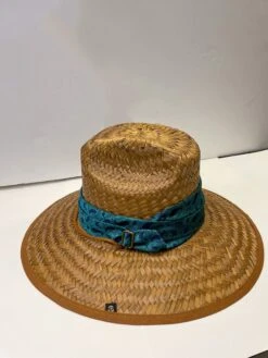 Riata Designs Original Hat - Tealand Blue Paisley