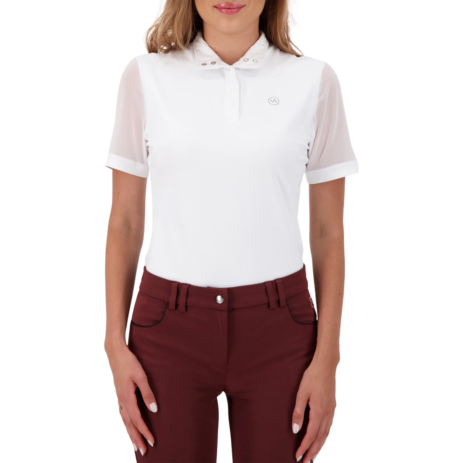 Vision Apparel Short Sleeve Mesh Show Shirt 2 Vision Apparel Short Sleeve Mesh Show Shirt - Image 2