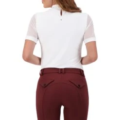 Vision Apparel Short Sleeve Mesh Show Shirt 5 Vision Apparel Short Sleeve Mesh Show Shirt -Ariat || Lemieux || PÉNÉLOPE Shop P210902163757 top front jpg 2