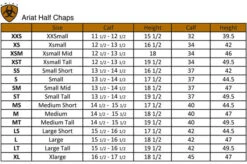 Ariat Breeze Half Chaps 9 Ariat Breeze Half Chaps -Ariat || Lemieux || PÉNÉLOPE Shop ariat chaps size guide