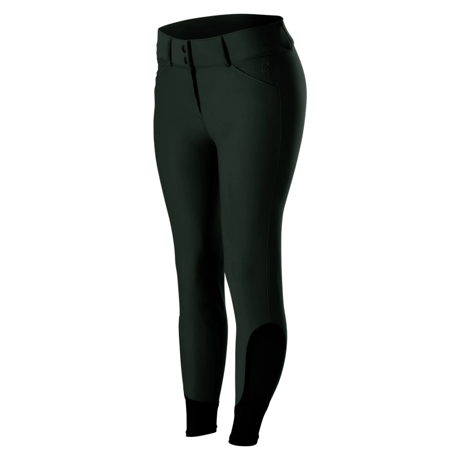 Equinavia Maud Women's Knee Patch Breech - DEEP GREEN 1 Equinavia Maud Women's Knee Patch Breech - DEEP GREEN