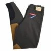 Tailored Sportsman Mid Rise Trophy Hunter Front Zip Boot Sock Breech - Black Olive & Tan