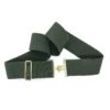 Bedford Jones Belt - Army Green W/ Gold Surcingle 2.0"